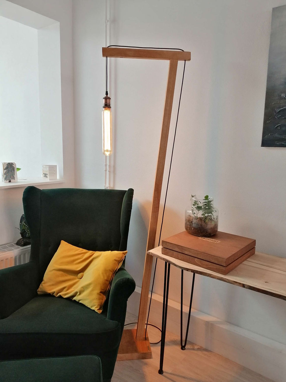 Thumbnail: Pure Oak - leeslamp