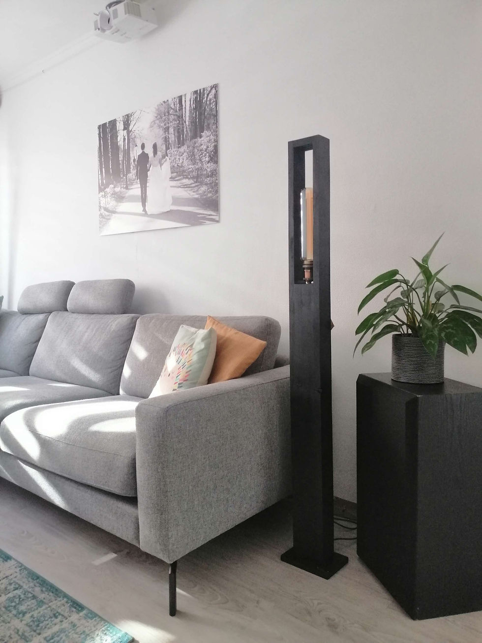 Thumbnail: MINIMAL - moderne staande lamp