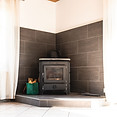 Kamin in der Ferienwohnung Auszeit Altenhorst in Schalksmühle