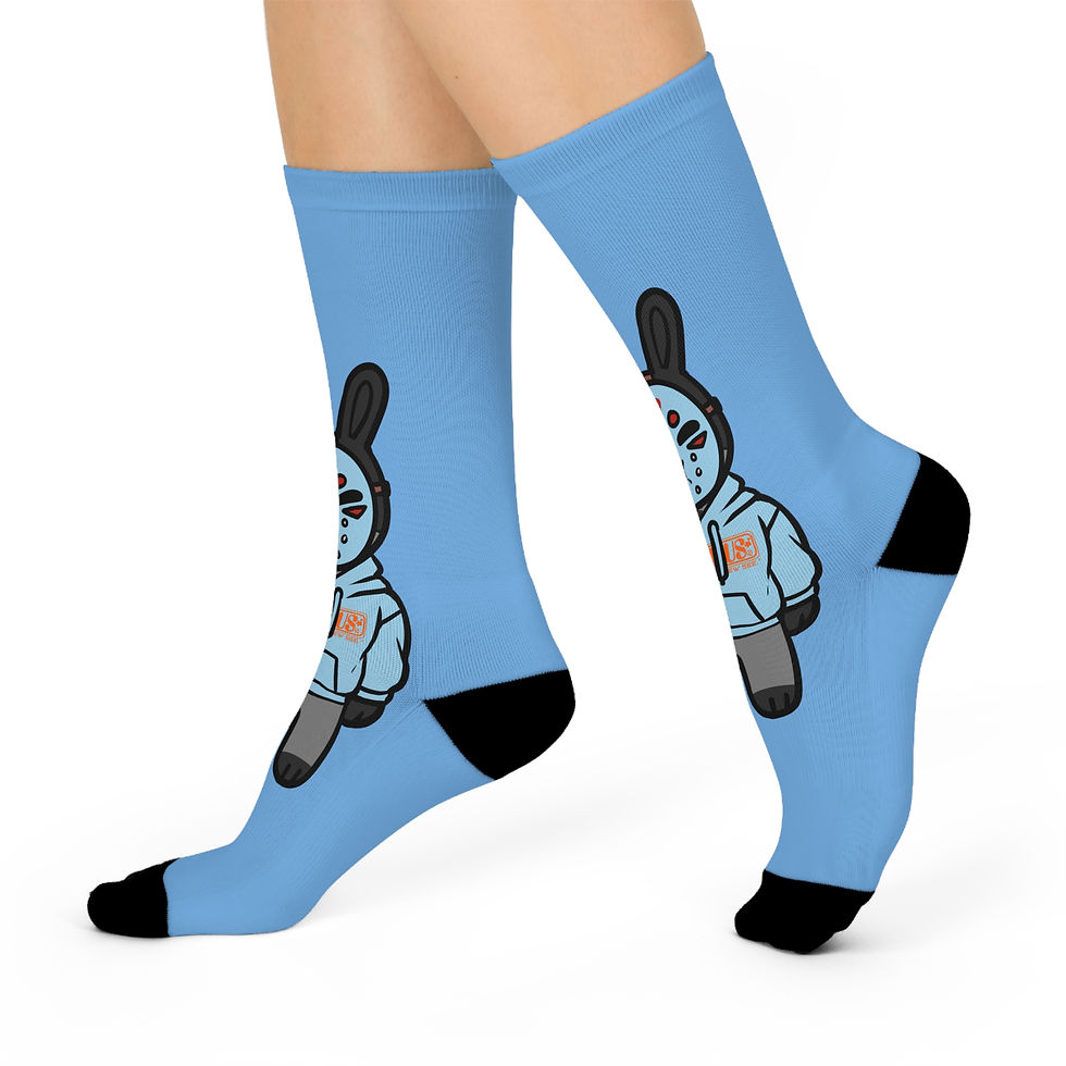 Thumbnail: Psycho Bunny Lucky Cushioned Crew Socks