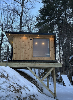 Modern Sauna installed in Vermont