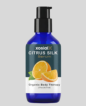 xosialx citrus silk serum organic body therapy