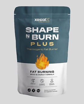 SHAPENBURN PLUS - 60 Count 30 2-Count Packets for Personal  xosialx ctfo weight loss