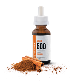 Broad Spectrum CBD Oil Cinnamon hempworx