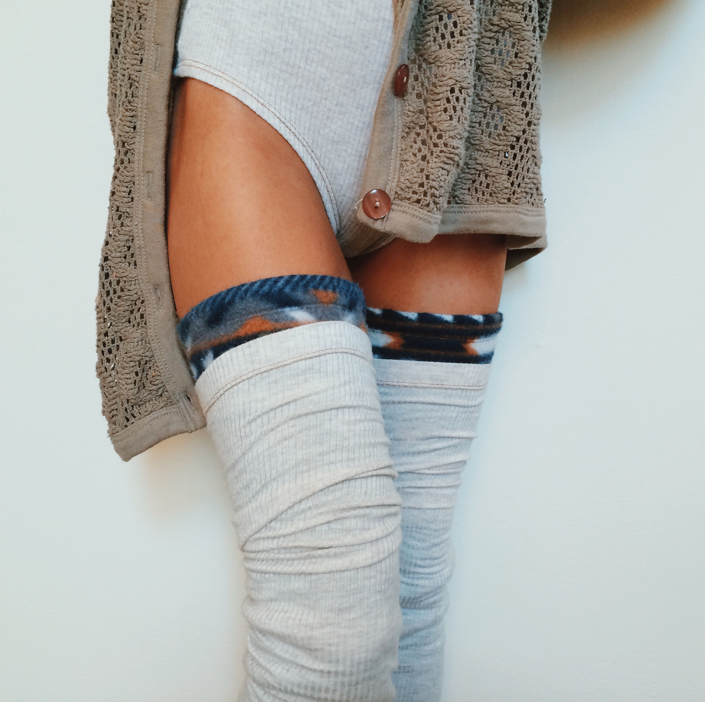 Rib Knit Leg Warmers