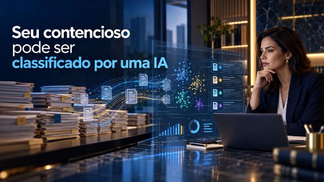 Seu contencioso pode ser classificado por uma IA