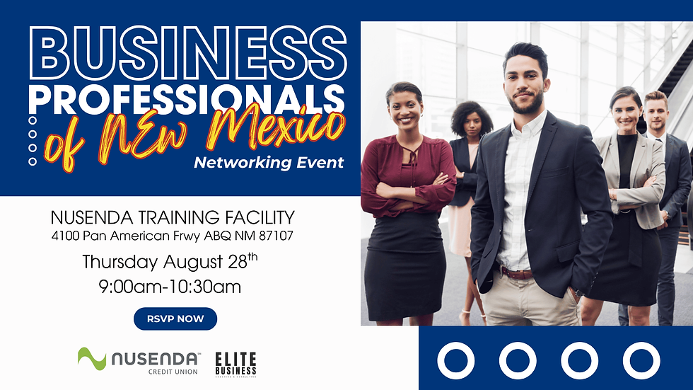 Business Professionals of New Mexico Networking Event