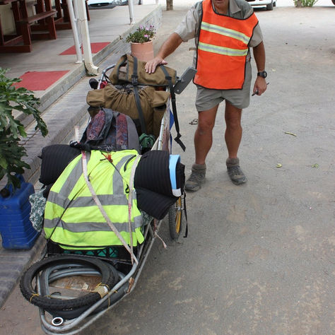 1,800+ km walk to save the Rhinos