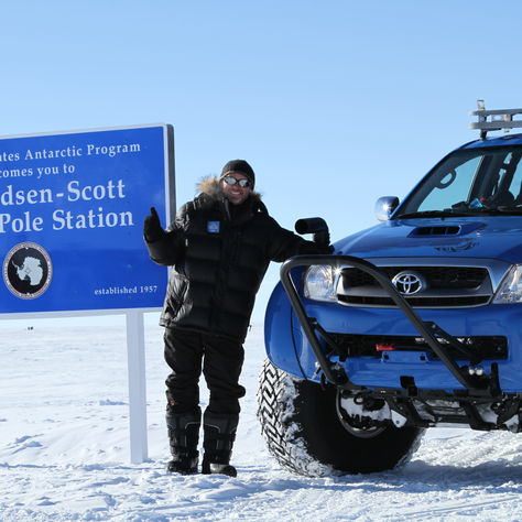 Drive to the South Pole!