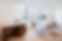 welcoming and bright mid century modern treatment room
