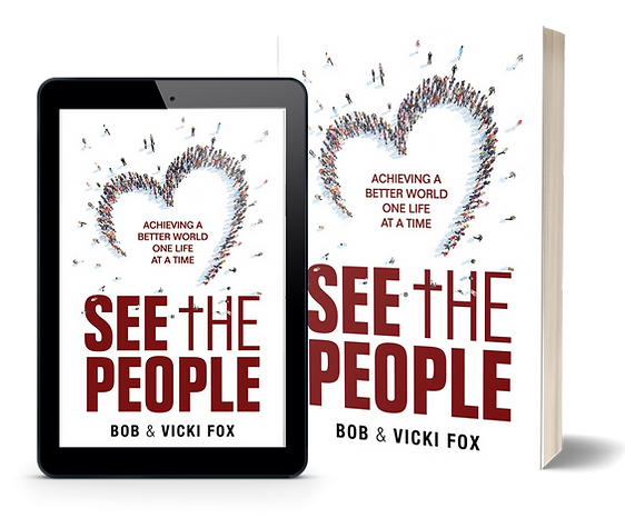 See the People Book shown on ipad and hardcover