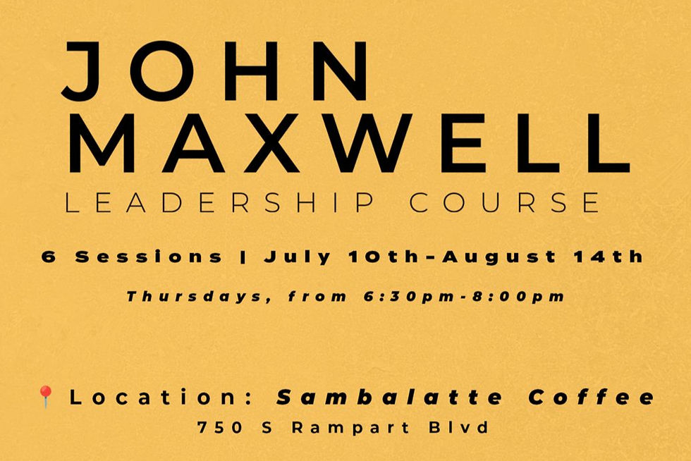 John Maxwell Leadership Course