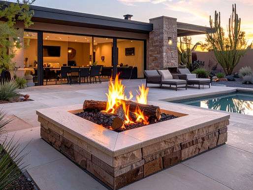 Custom Built Fire Pit