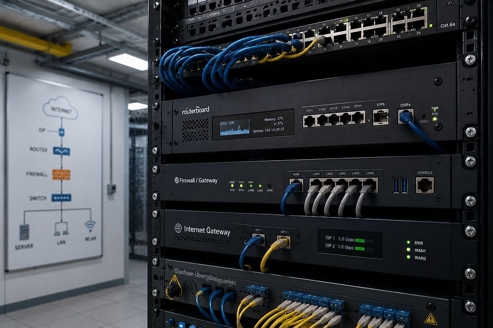Router, Gateways & Internetanbindung