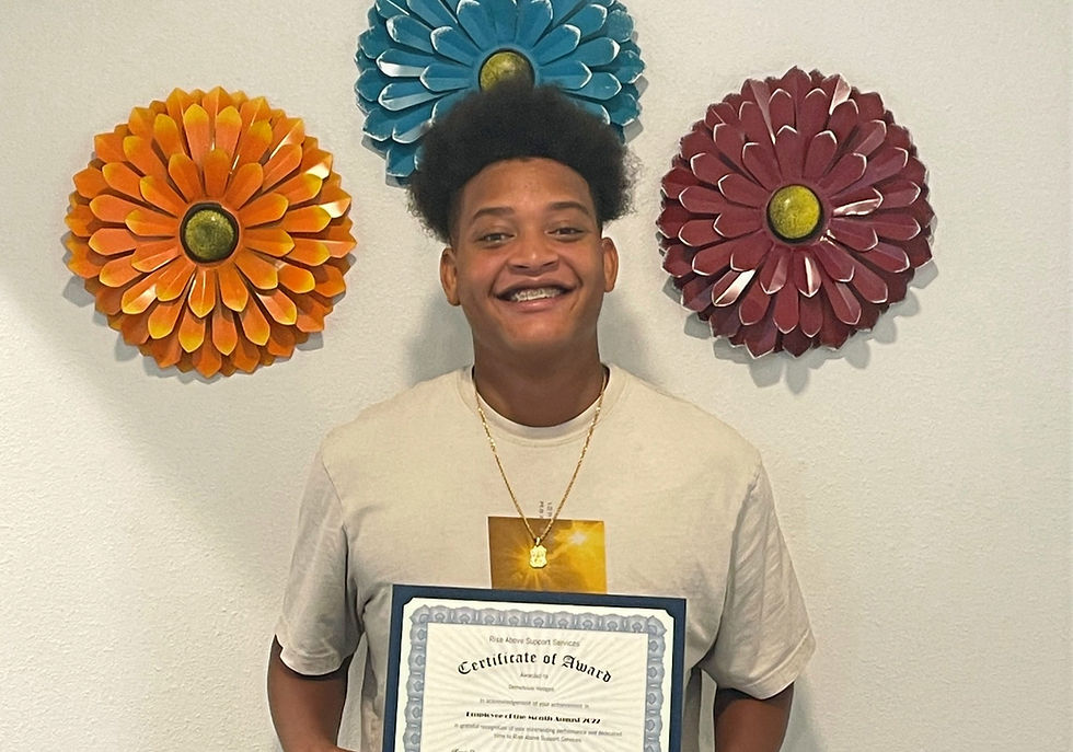 August 2022 Rising Star of the Month! Congrats Demetrius Hodges!