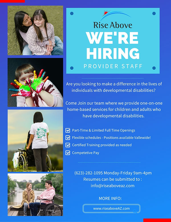 Hiring Provider Staff