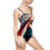 Thumbnail: Women's One-piece Swimsuit - Americana