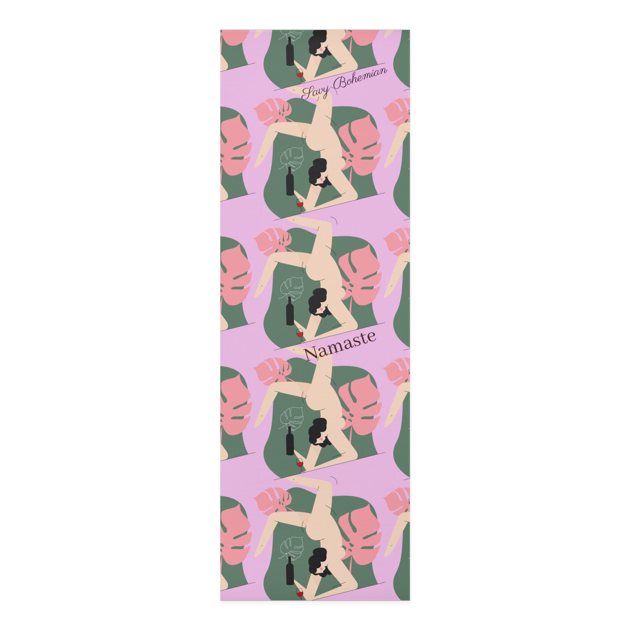Yoga Mat - Abstract Woman - Savy Bohemian