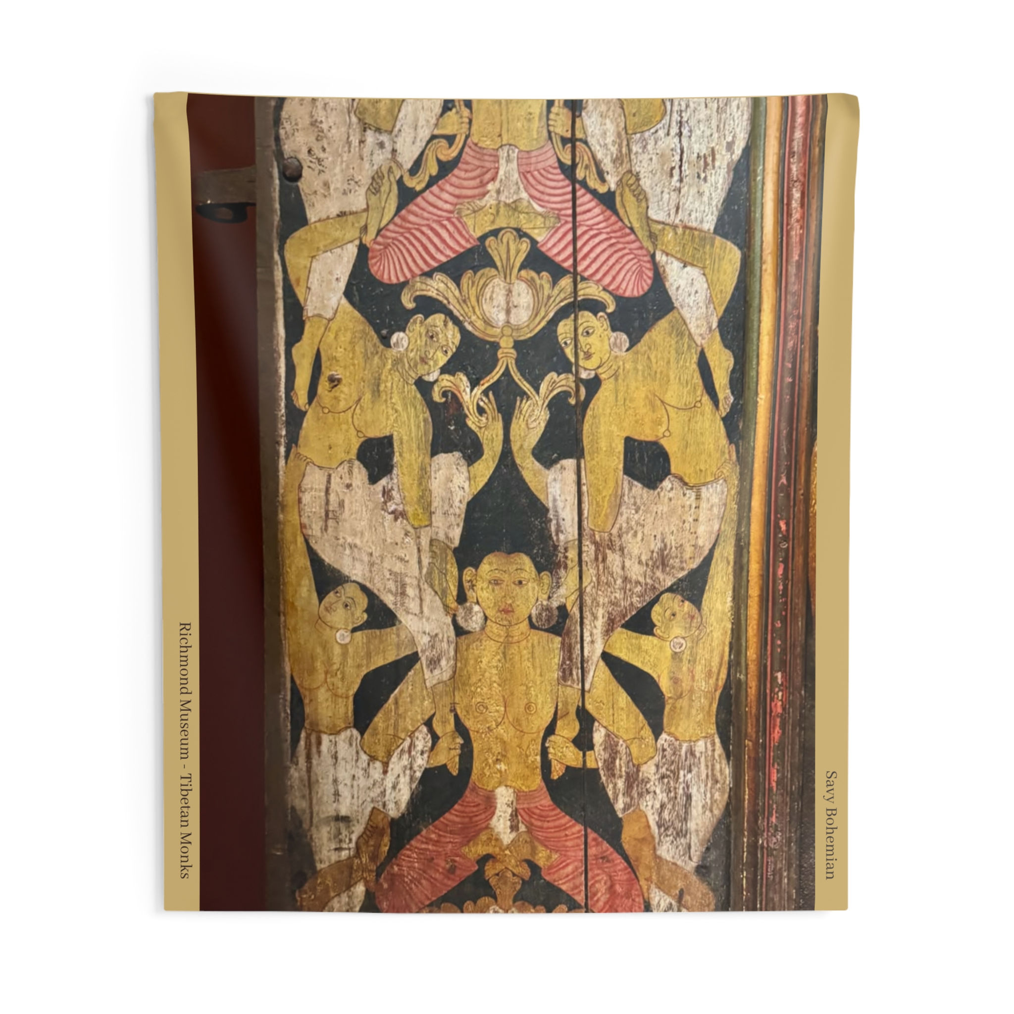 Wall Tapestry - Sacred Tibetan Art  - Savy Bohemian