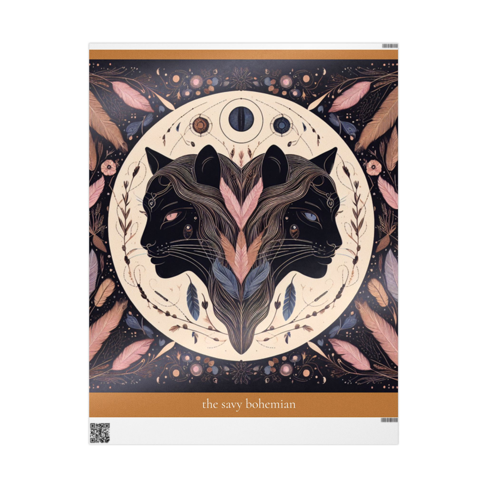 Wrapping Papers- Panther Woman