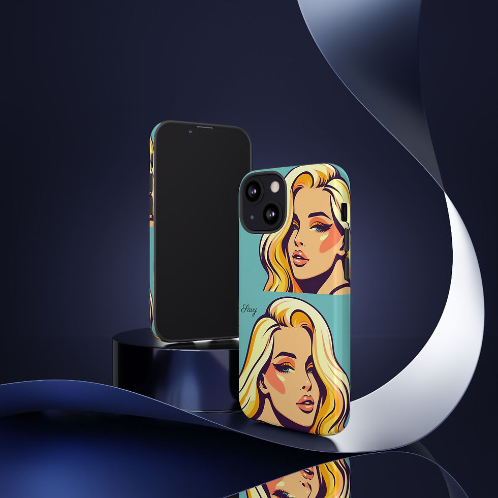 Thumbnail: Phone Case, Blond Goddess, Design by Olivia Sterling
