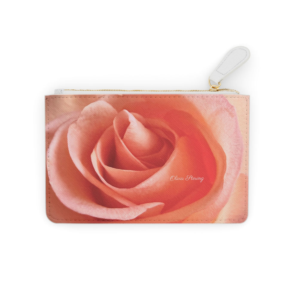 Thumbnail: Mini Clutch Bag - Coral Rose - Photography by Olivia Sterling
