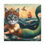 Thumbnail: Mermaid Cat Canvas, Gallery Wrap
