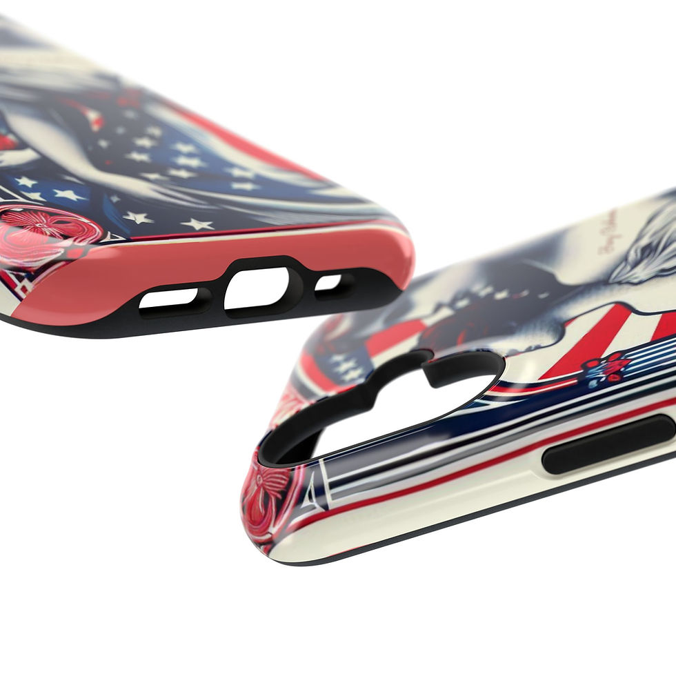 Thumbnail: Savy Phone Case- Patriotic Women-Design by Olivia 