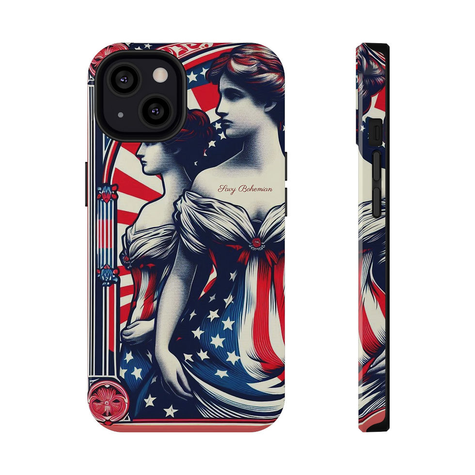 Thumbnail: Savy Phone Case- Patriotic Women-Design by Olivia 