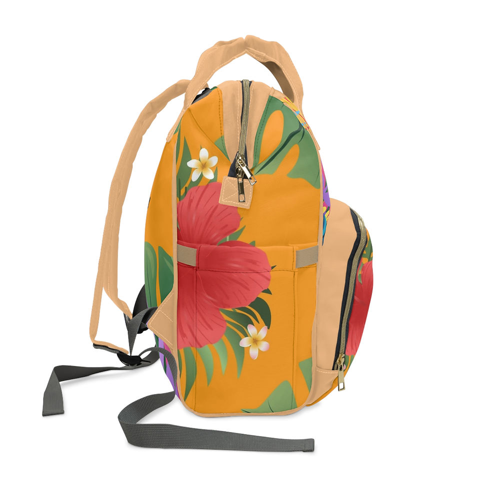 Thumbnail: Multifunctional  Backpack - Surrealism - Design by Olivia