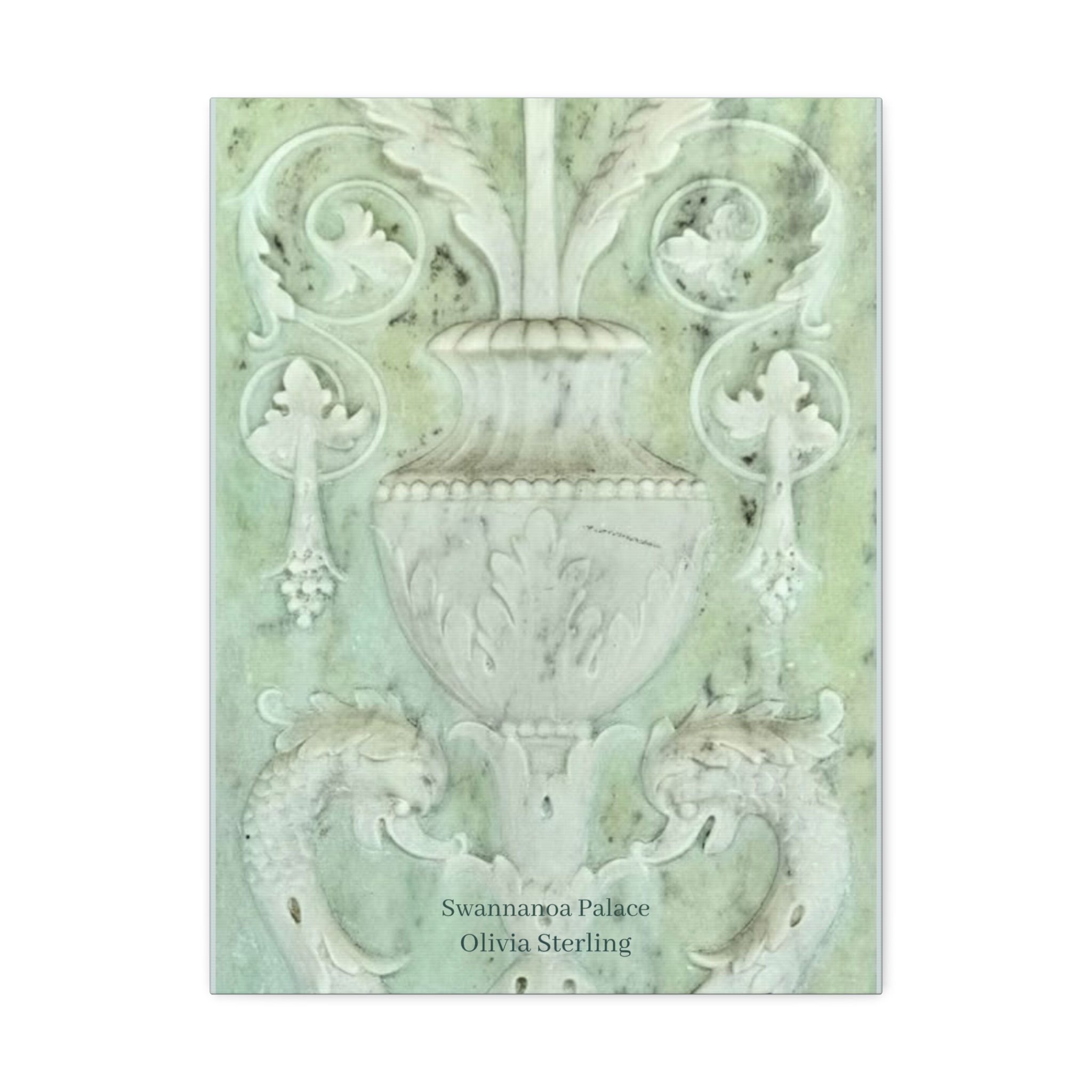 Canvas Art - Swannanoa Palace - Photography by Olivia Sterling