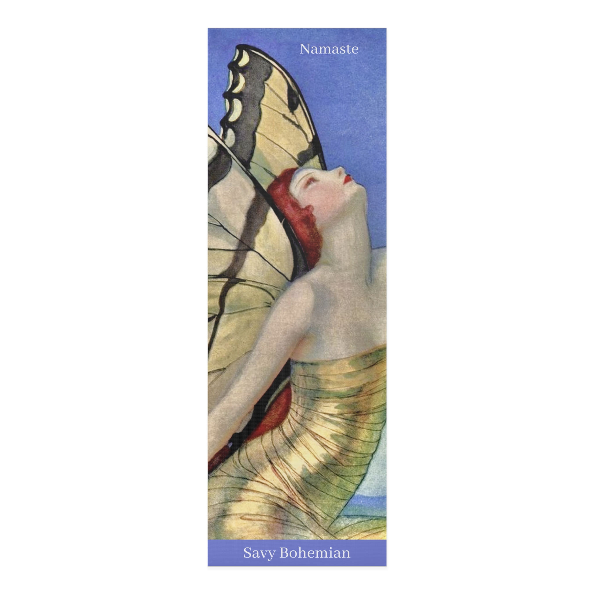 Thermoplastic Yoga Mat - Butterfly Fairy - Savy Bohemian