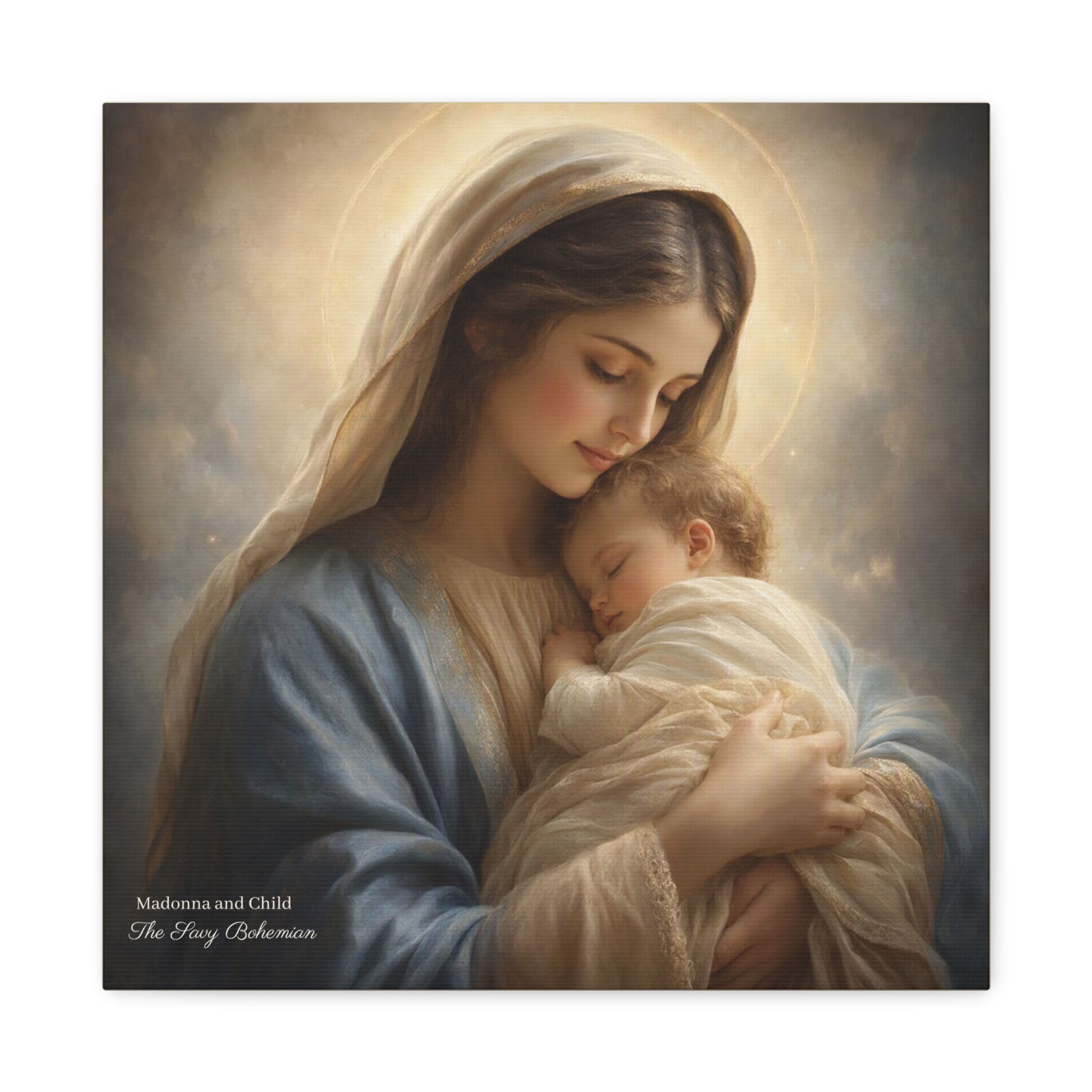 Canvas Print - 'Madonna and Child' - The Savy Bohemian