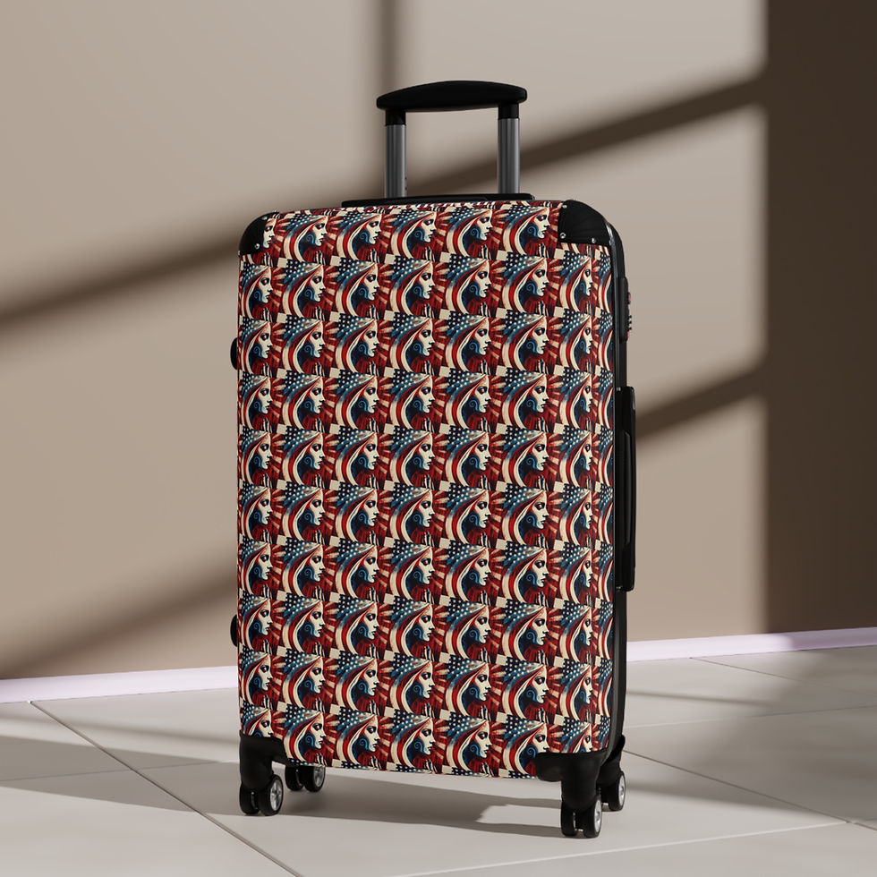 Thumbnail: Travel Luggage - Americana Spirit - Design by Olivia