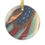 Thumbnail: Ornament - Feline Spirit of Patriotism Glass Ornament
