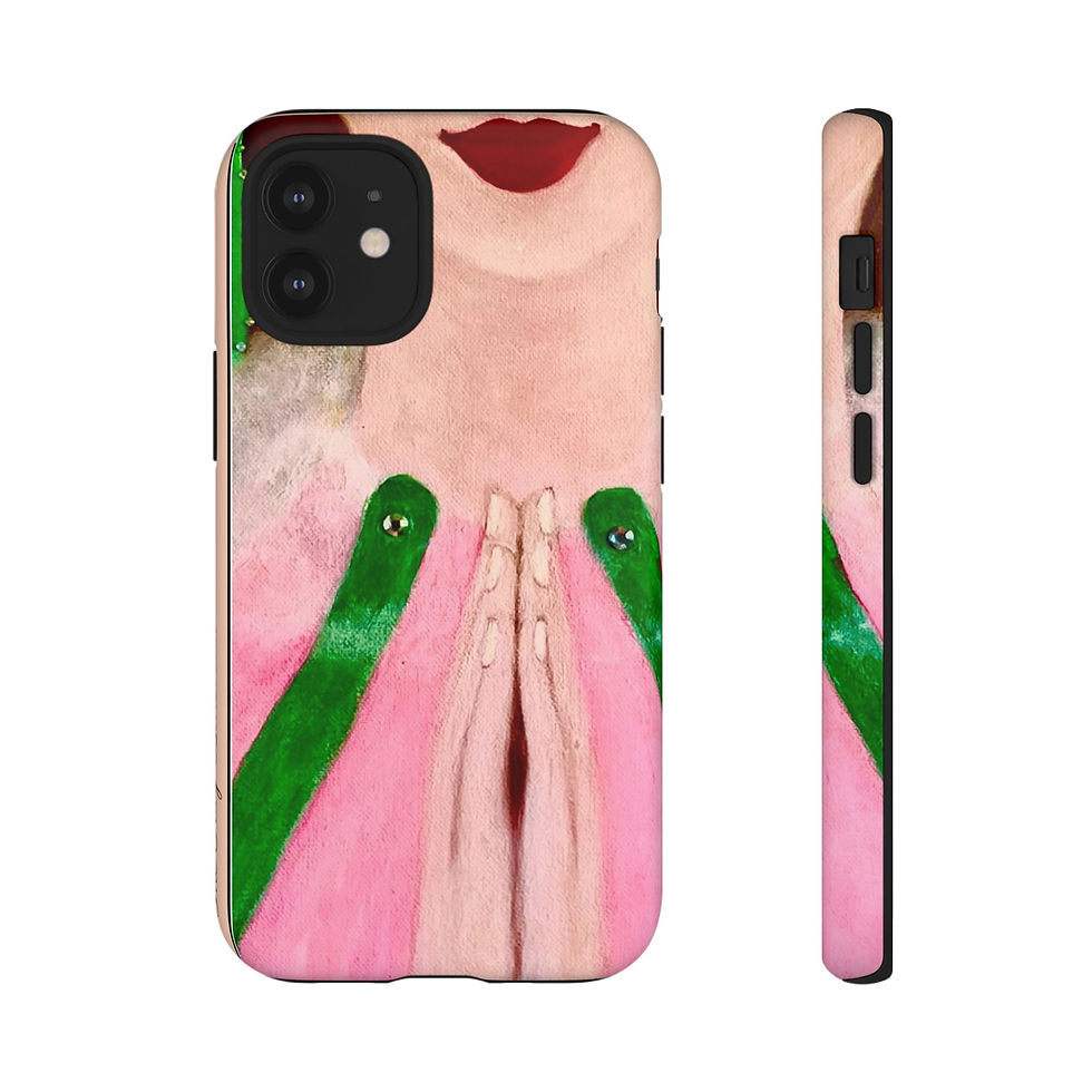 Thumbnail: Savy Phone Case - Modern Mother Mary- Painting by Olivia