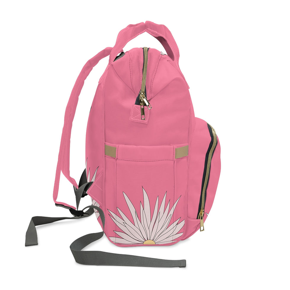 Thumbnail:  Multifunctional  Backpack - Simmering Red -  Design by Olivia