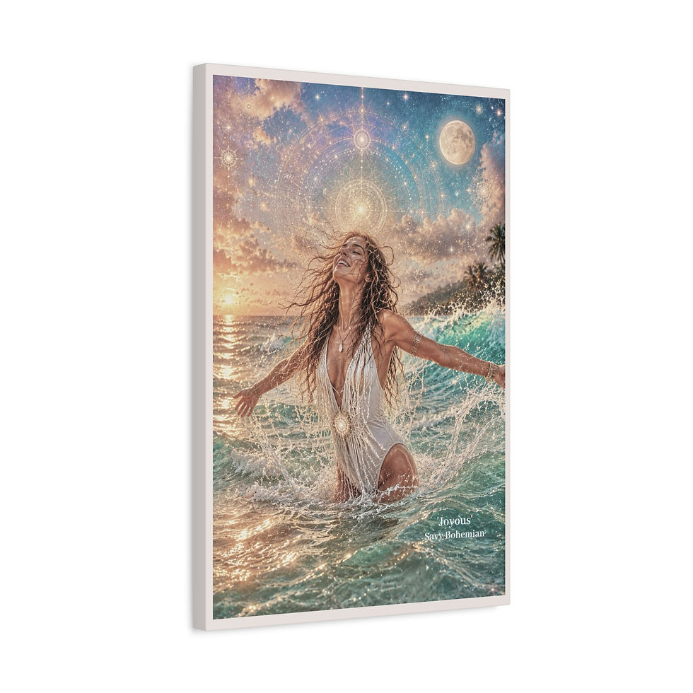 Thumbnail: Canvas Print - 'Celebration' - The Savy Bohemian