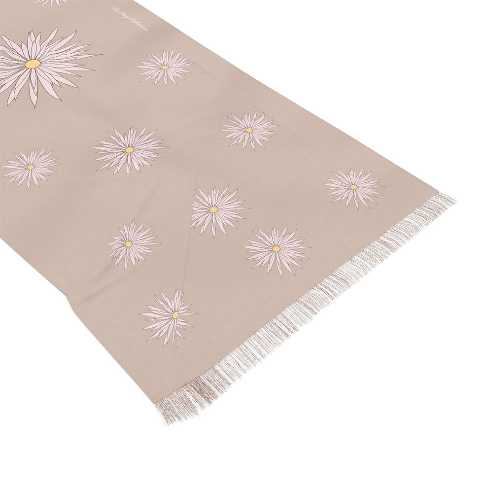 Thumbnail:  Scarf - Pink Flowers - Color Hues by Olivia Sterling