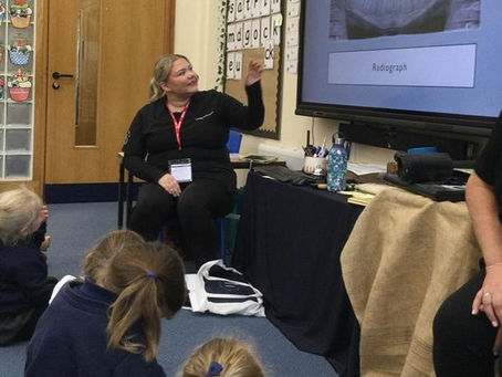 Spreading Smiles at a local Primary School — Just in Time for Halloween! 🎃🦷