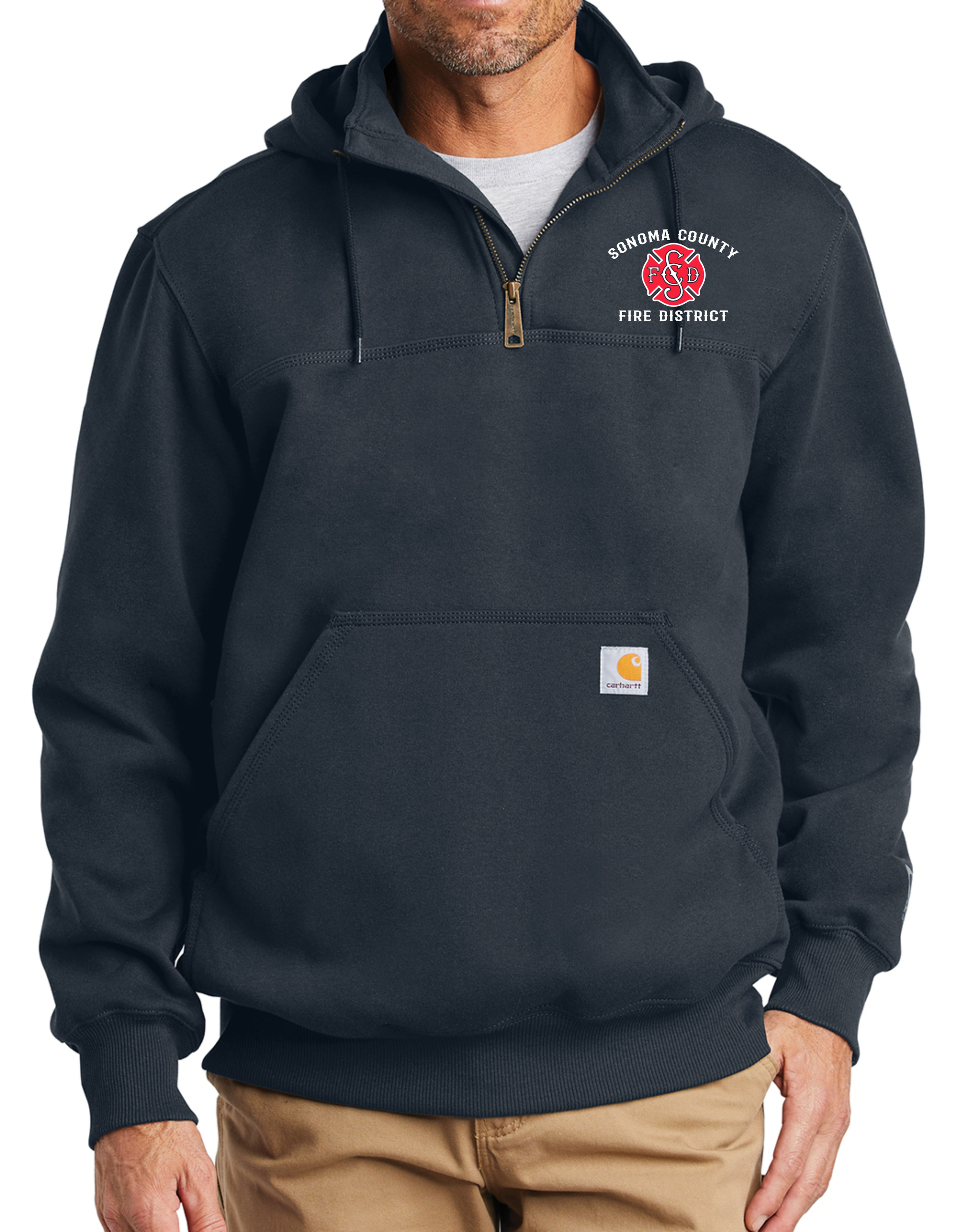 SCFD Carhartt Rain Defender 1/4 Zip