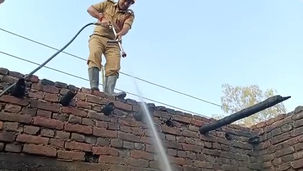 আগুনে ভস্মীভূত কৃষকের স্বপ্ন! খোলা আকাশে আশ্রয়
