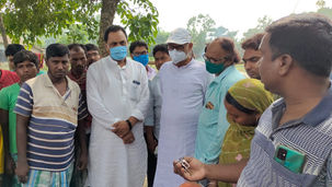 খাঁড়িতে তলিয়ে মৃত্যু কৃষি শ্রমিকের