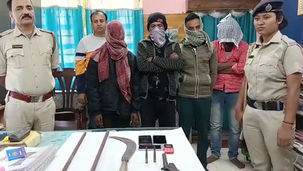 চাঁচলে ডাকাতির আগেই গ্রেফতার চার দুষ্কৃতী, উদ্ধার অস্ত্র
