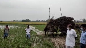 শিলাবৃষ্টিতে বিপন্ন চাষিদের ক্ষতিপূরণের আশ্বাস নতুন বিধায়কের