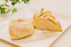 枝豆チーズパン