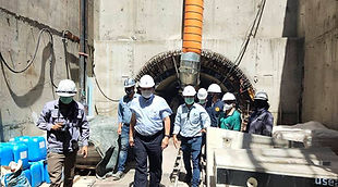 New drainage system under ring road in Bo Phut  50% completed