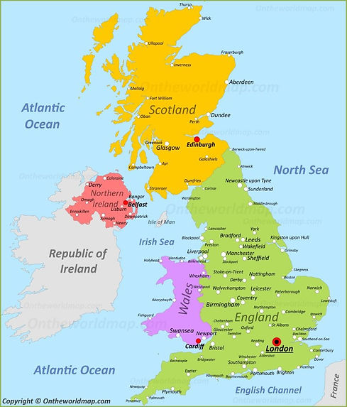 United Kindom Map