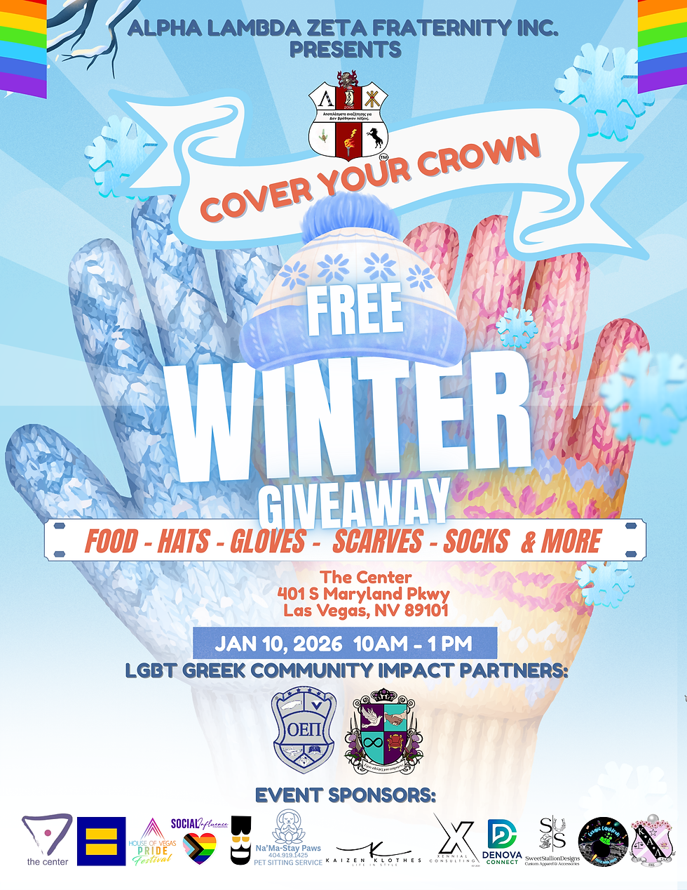 Las Vegas Winter Giveaway Provides Free Food and Warm Clothing