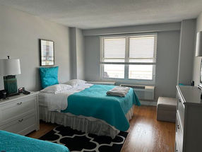 Margate Towers Unit #605 direct oceanfront one-bedroom winter rental with balcony